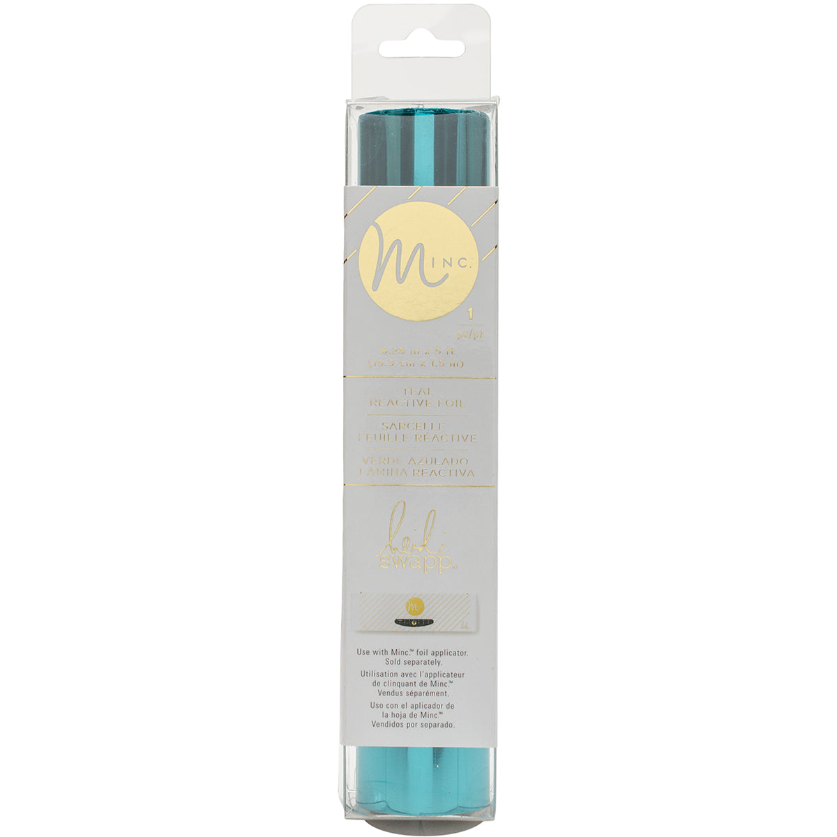 Minc Reactive Foil 6"X5' Roll Teal