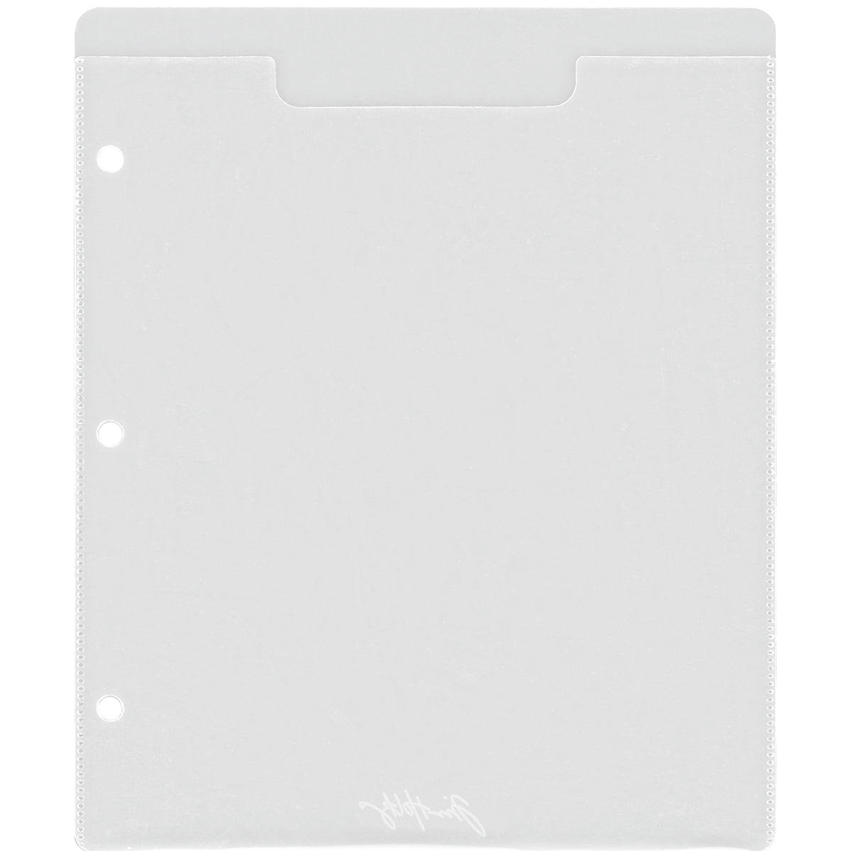 Tim Holtz Storage Studios Stamp Storage Binder Refills 8/Pkg 7.25"X10"