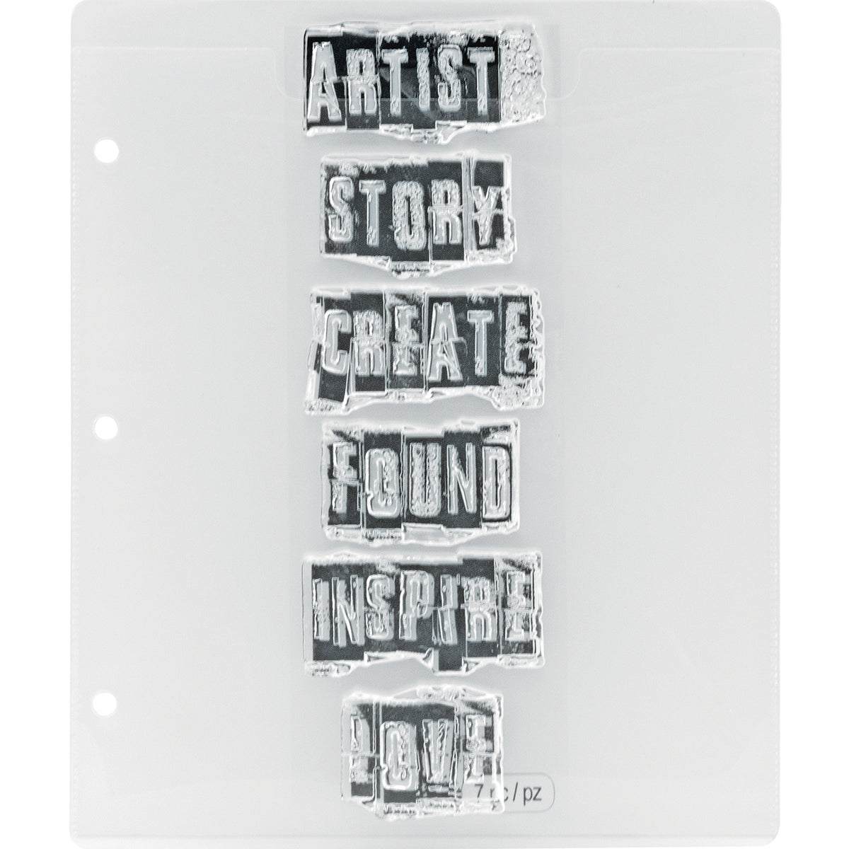 Tim Holtz Storage Studios Stamp Storage Binder Refills 8/Pkg 7.25"X10"