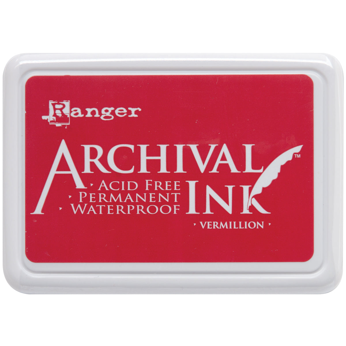 Archival Ink Pad #0 Vermillion