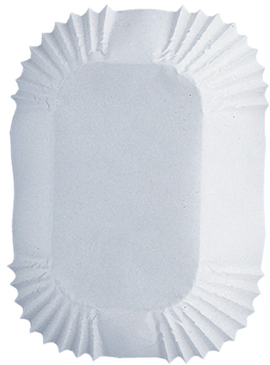 Petite Loaf Cups White 50/Pkg 1.25"X3.25"