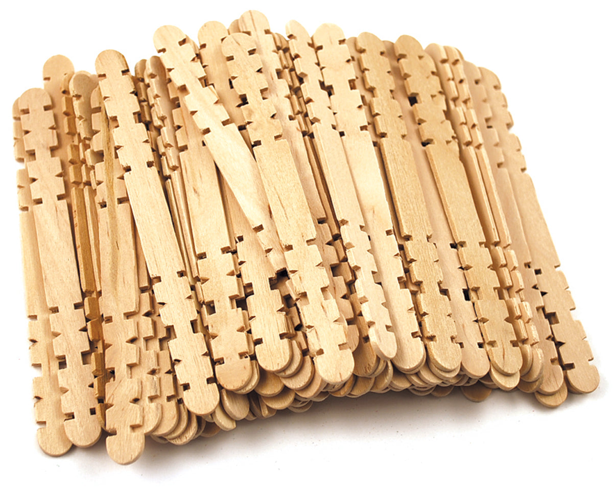 Craft Skill Sticks Natural 4.5" 80/Pkg