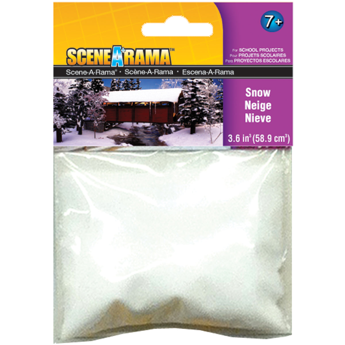 Snow 3.6 Cubic Inches 