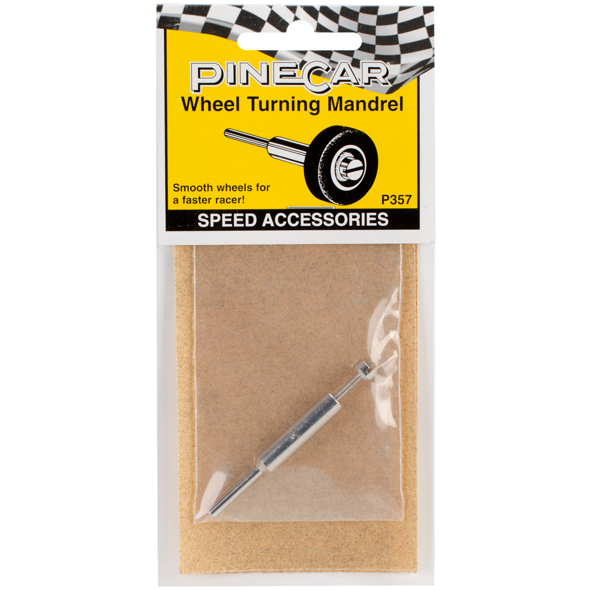 Pine Car Wheel Turning Mandrel