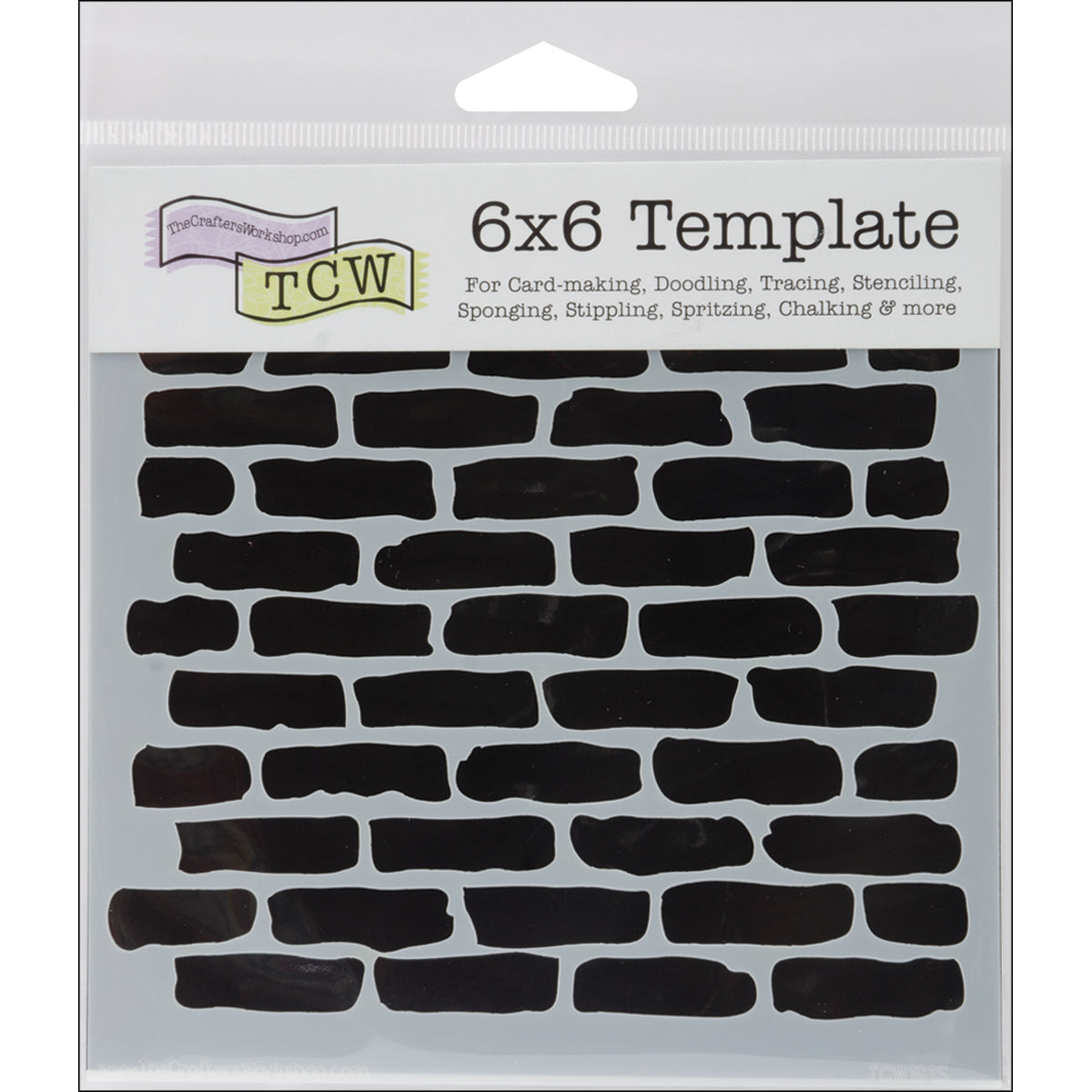 Crafter's Workshop Template 6"X6" Bricks