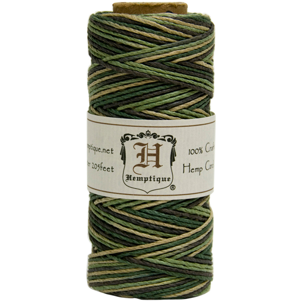 Hemp Variegated Cord Spool 20lb 205' Camo