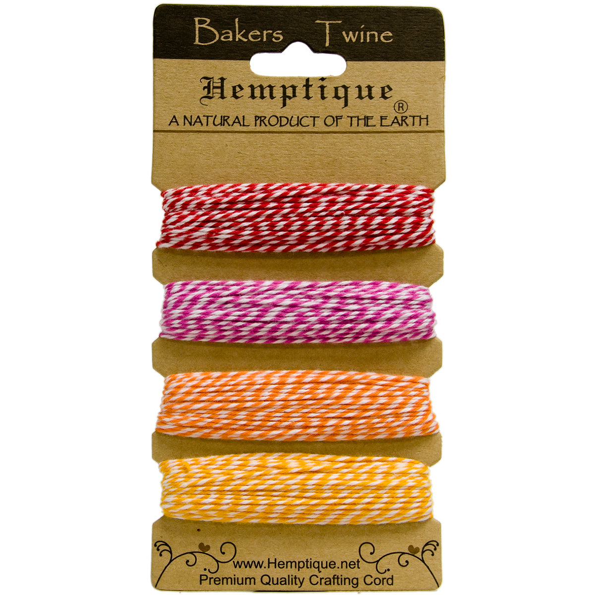 Cotton Baker's Twine 2-Ply 120' Candy Lane
