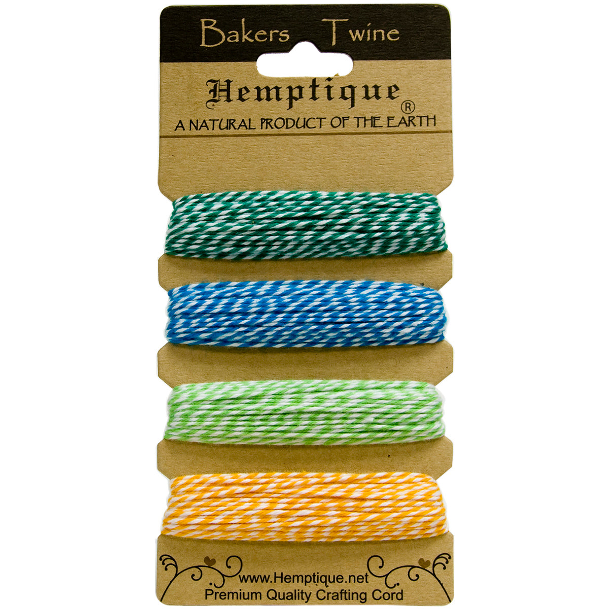 Cotton Baker's Twine 2-Ply 120' Tutti-Frutti