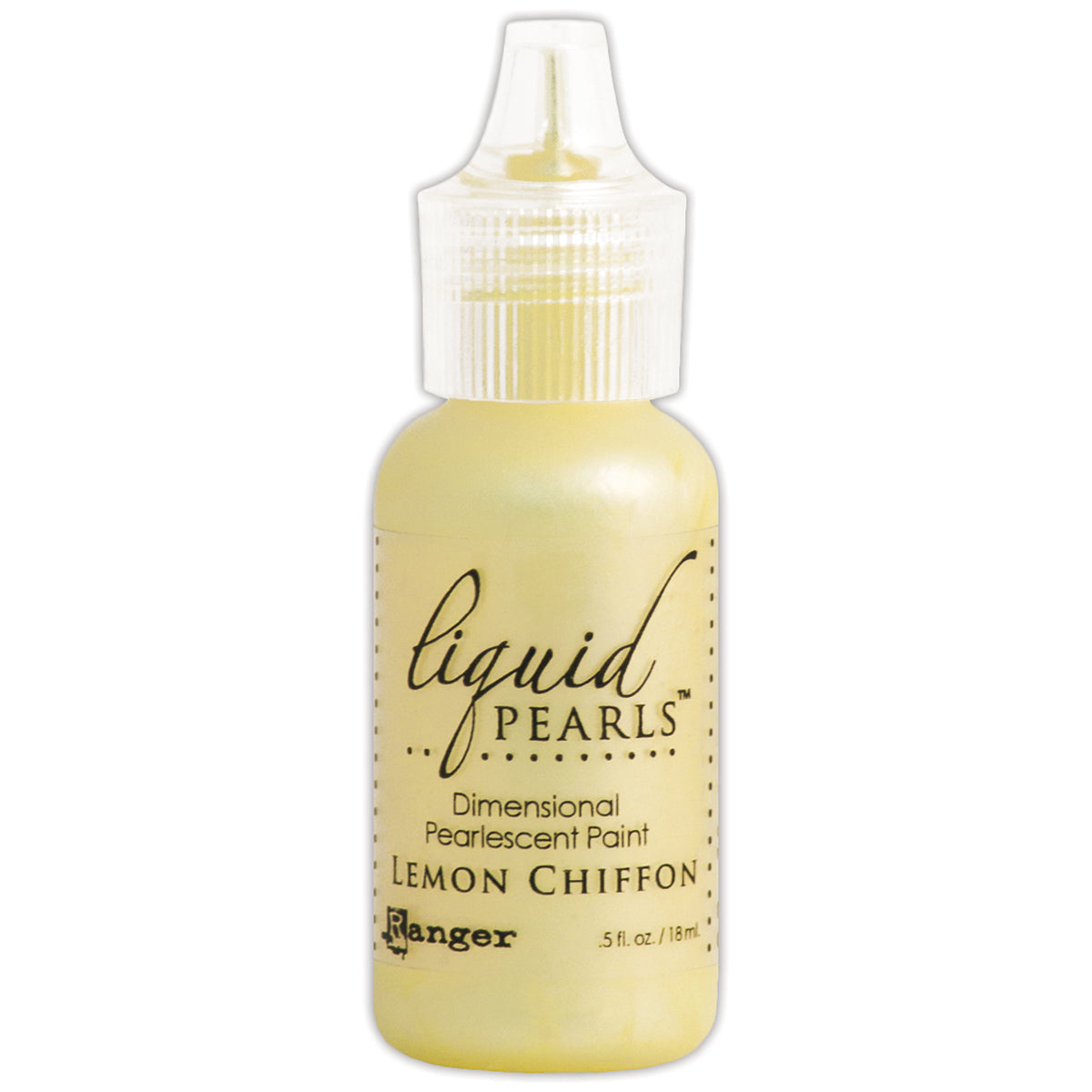 Liquid Pearls Dimensional Pearlescent Paint .5oz Lemon Chiffon