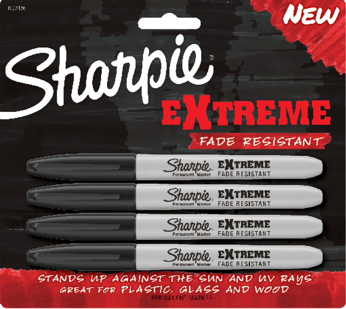 Sharpie Extreme Permanent Markers 4/Pkg Black