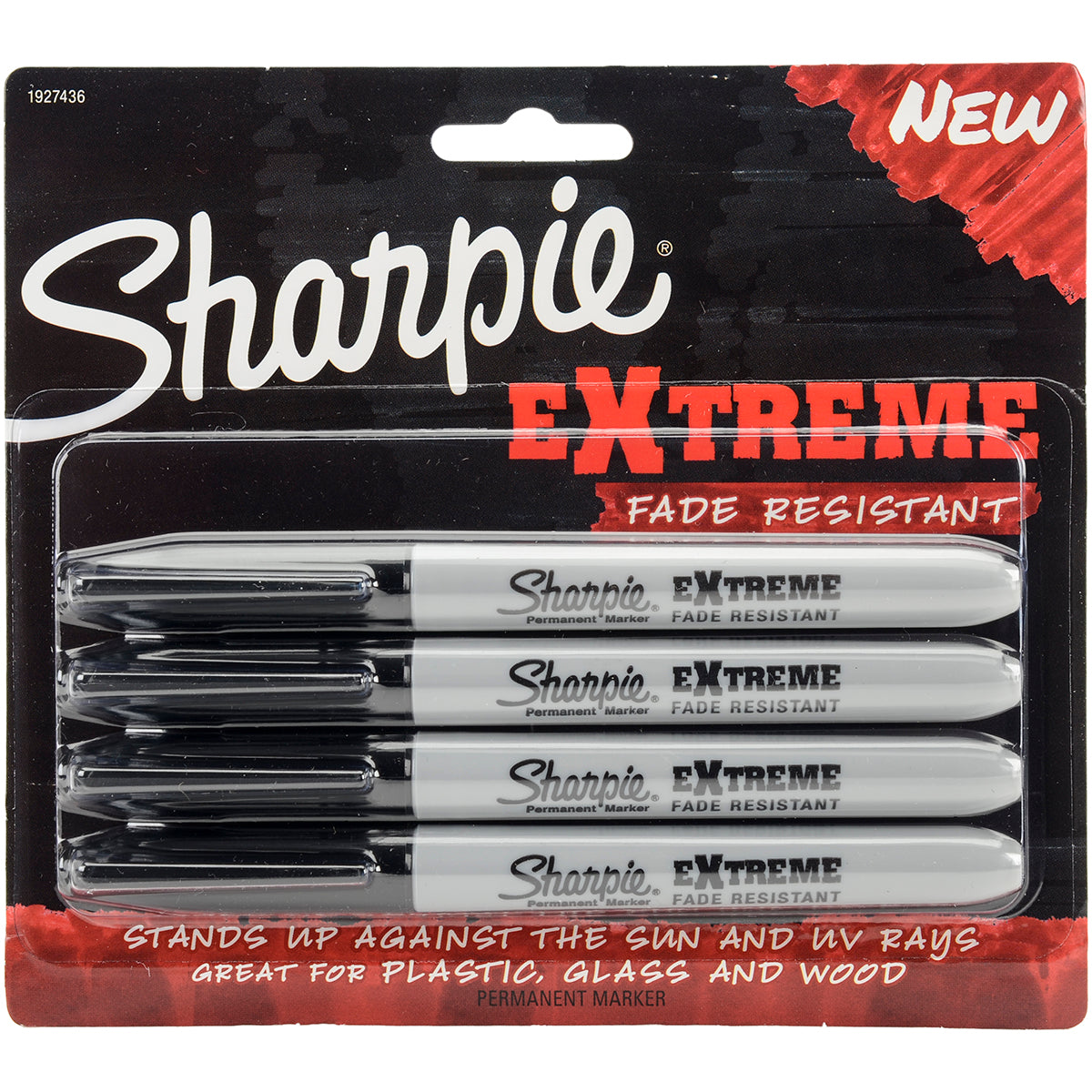 Sharpie Extreme Permanent Markers 4/Pkg Black