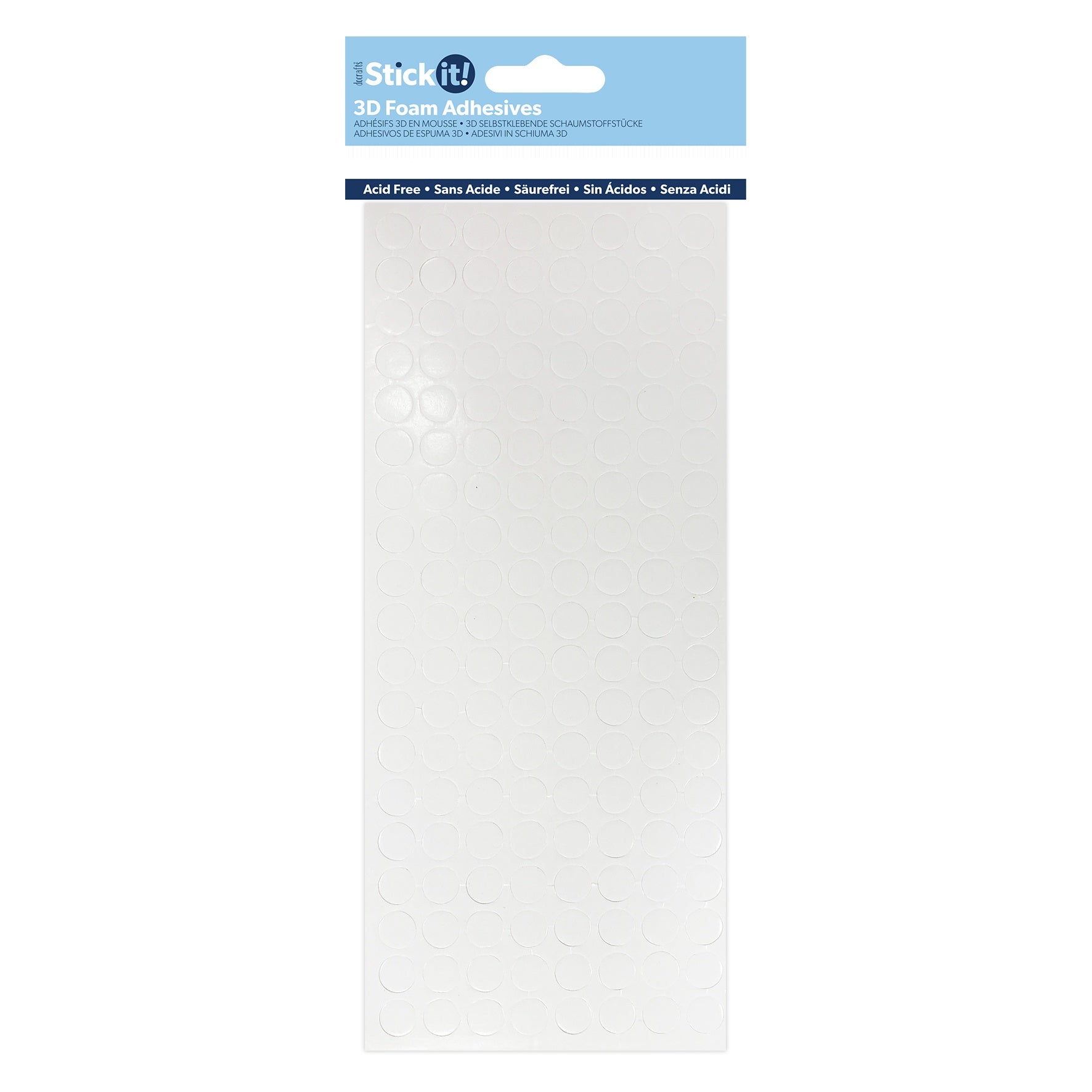 Stick It! Double-Sided 3D Foam Dots 152/Pkg-