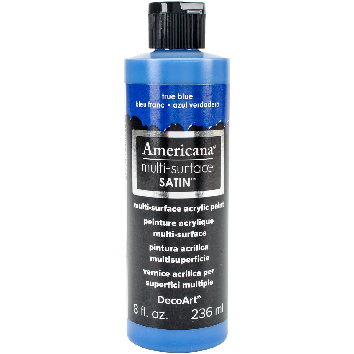 Americana Multi-Surface Satin Acrylic 8oz True Blue