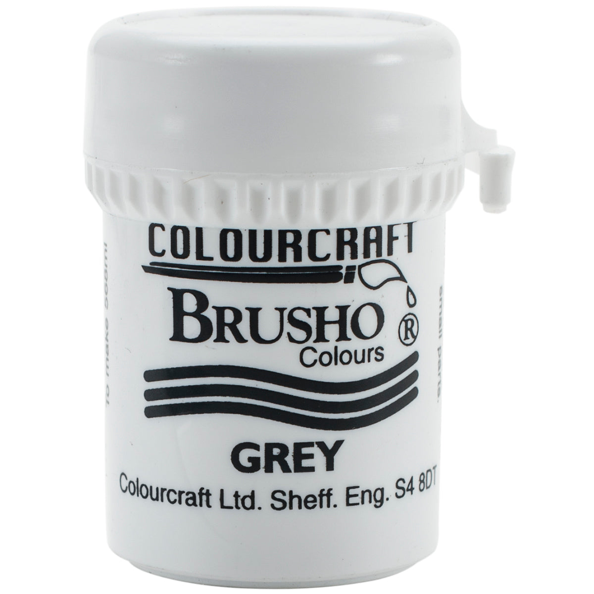 Brusho Crystal Colour 15g Grey
