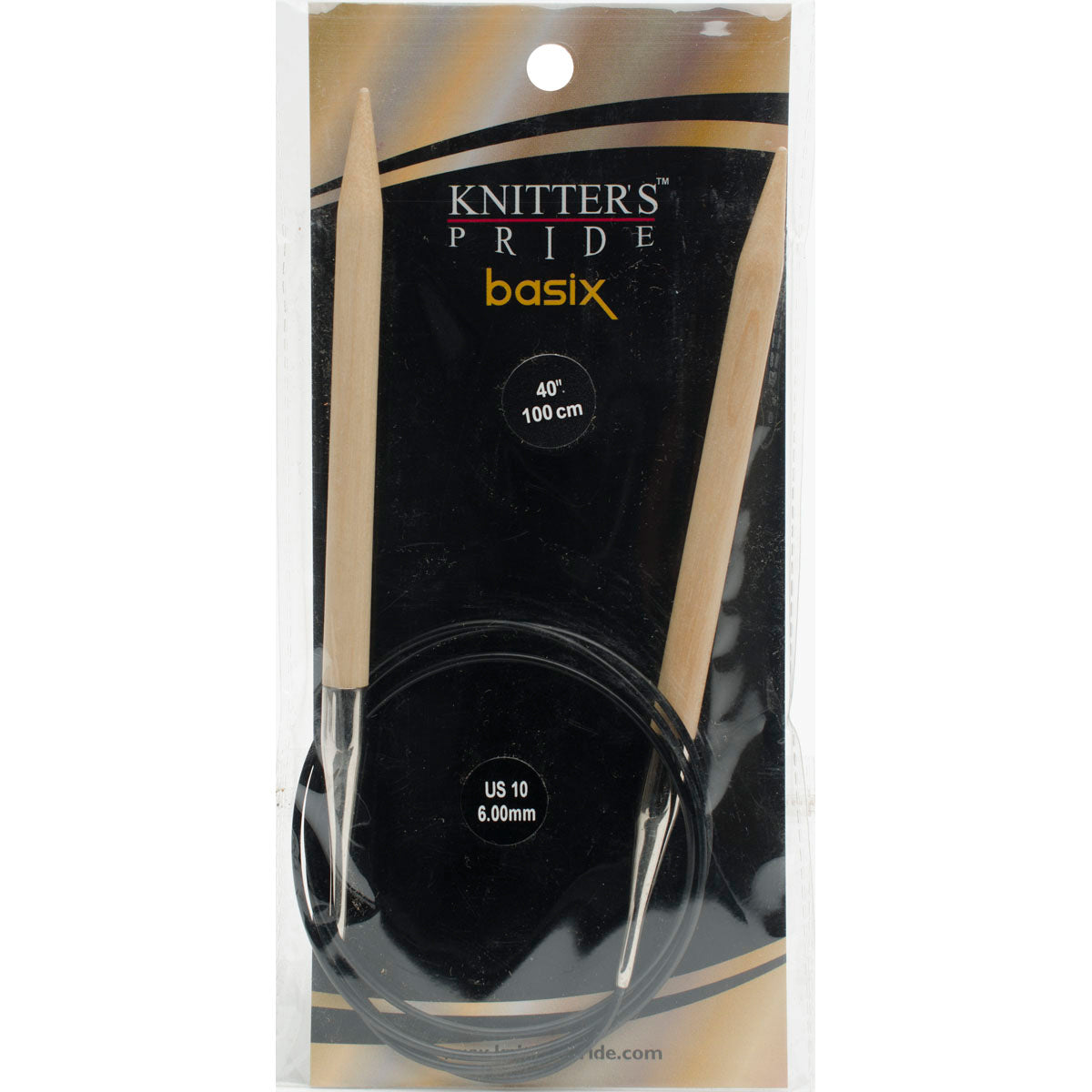 Basix Fixed Circular Needles 40" Size 11/8mm