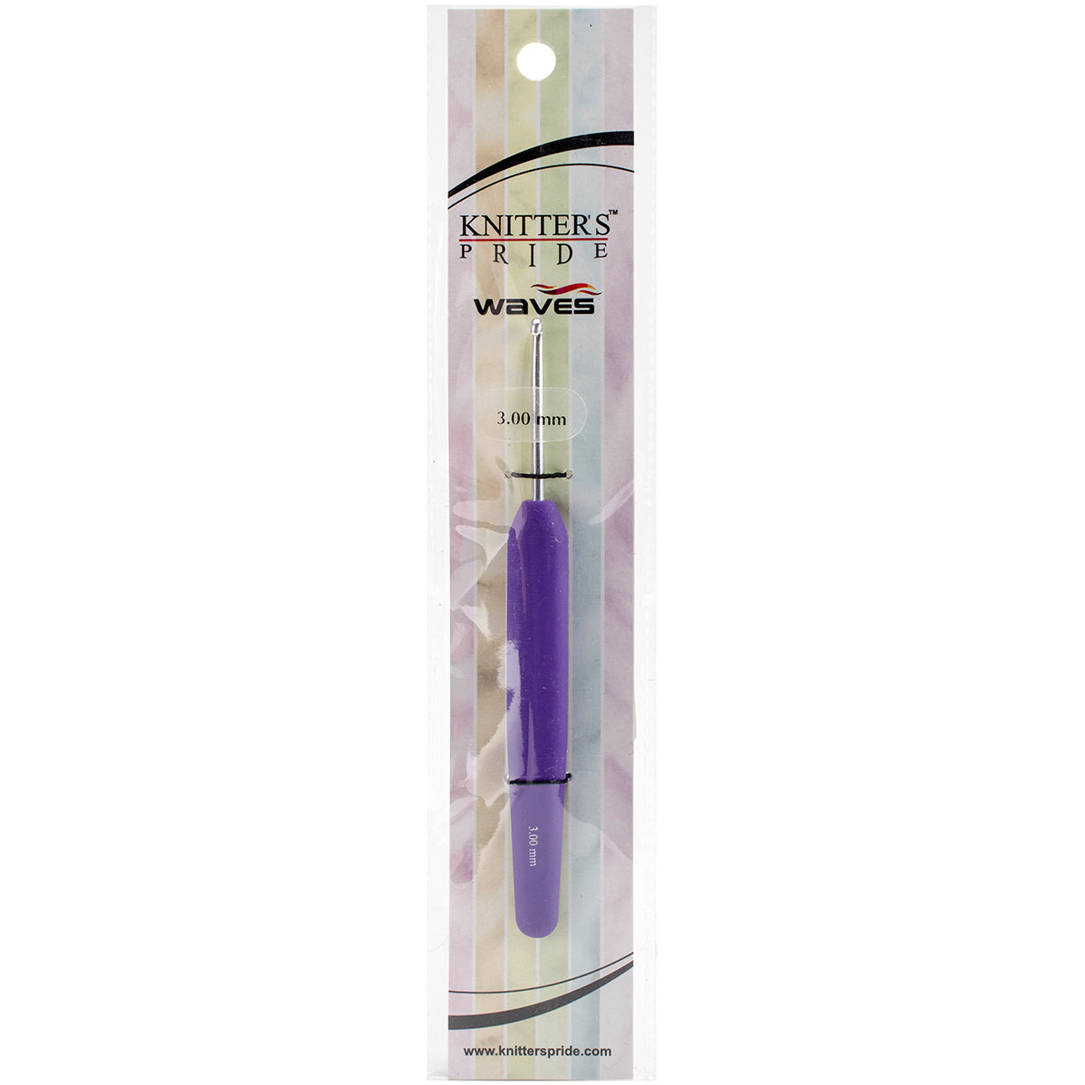 Waves Aluminum Crochet Hook 3mm
