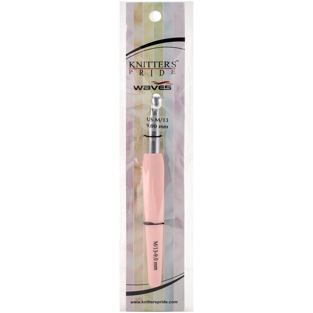 Waves Aluminum Crochet Hook M/9mm