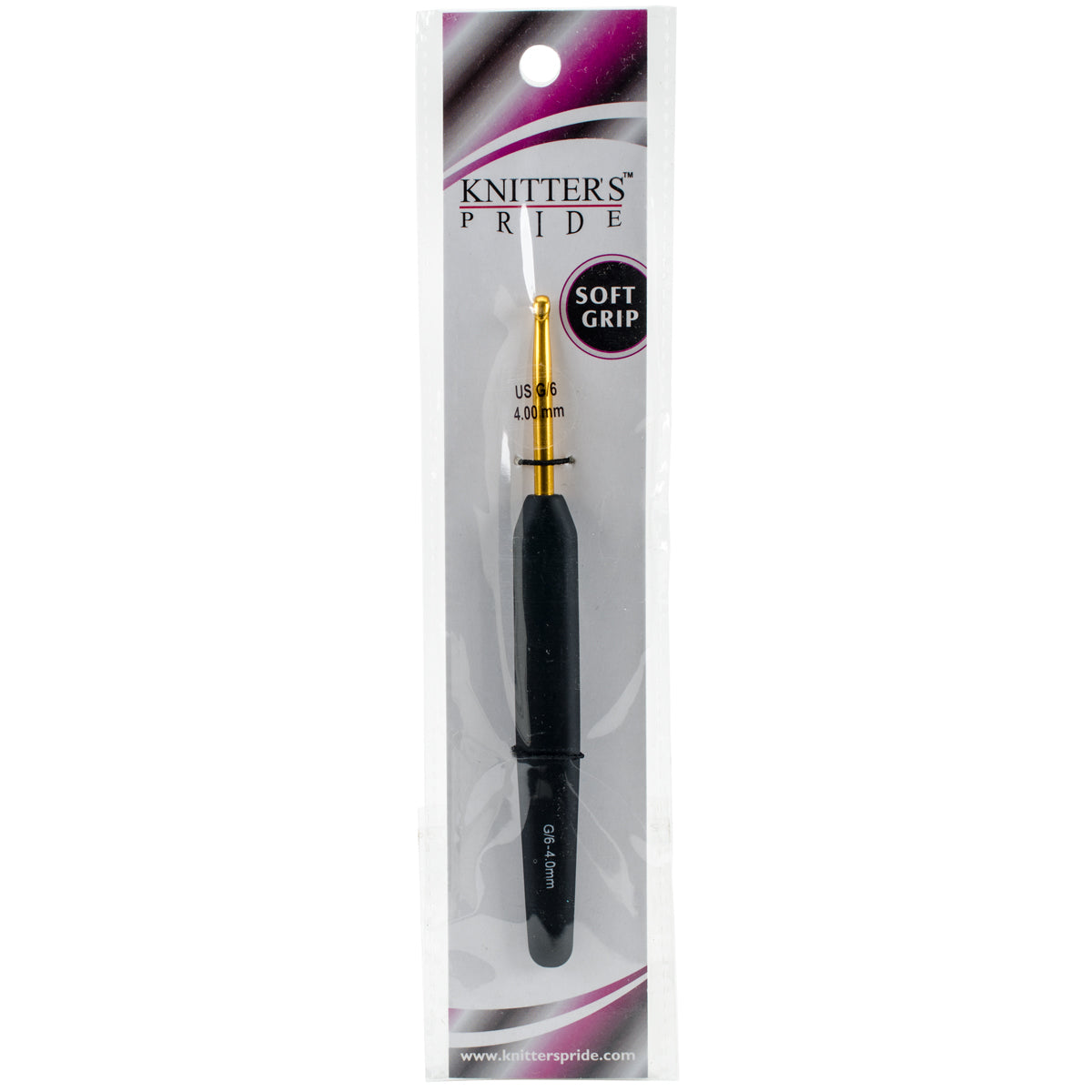 Aluminum Gold Crochet Hook Size G/4mm
