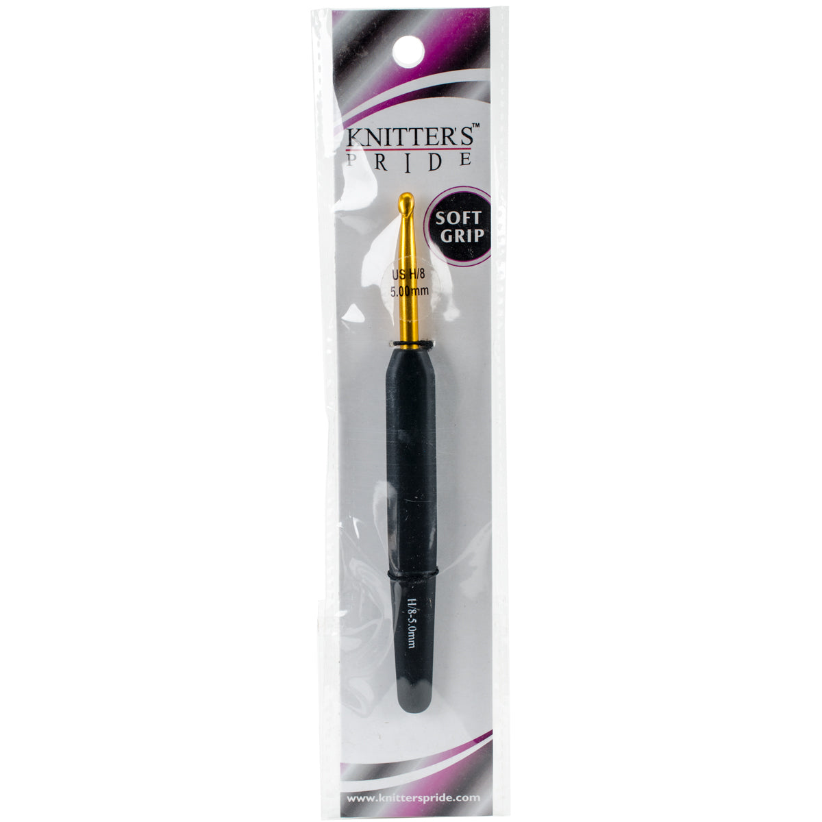 Aluminum Gold Crochet Hook Size H/5mm