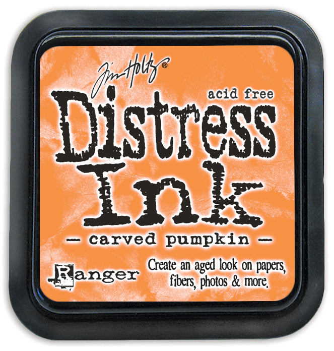 Distress Ink Pad Carved Pumpkin