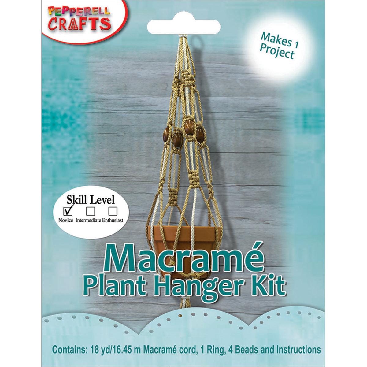 Macrame Plant Hanger Kit 