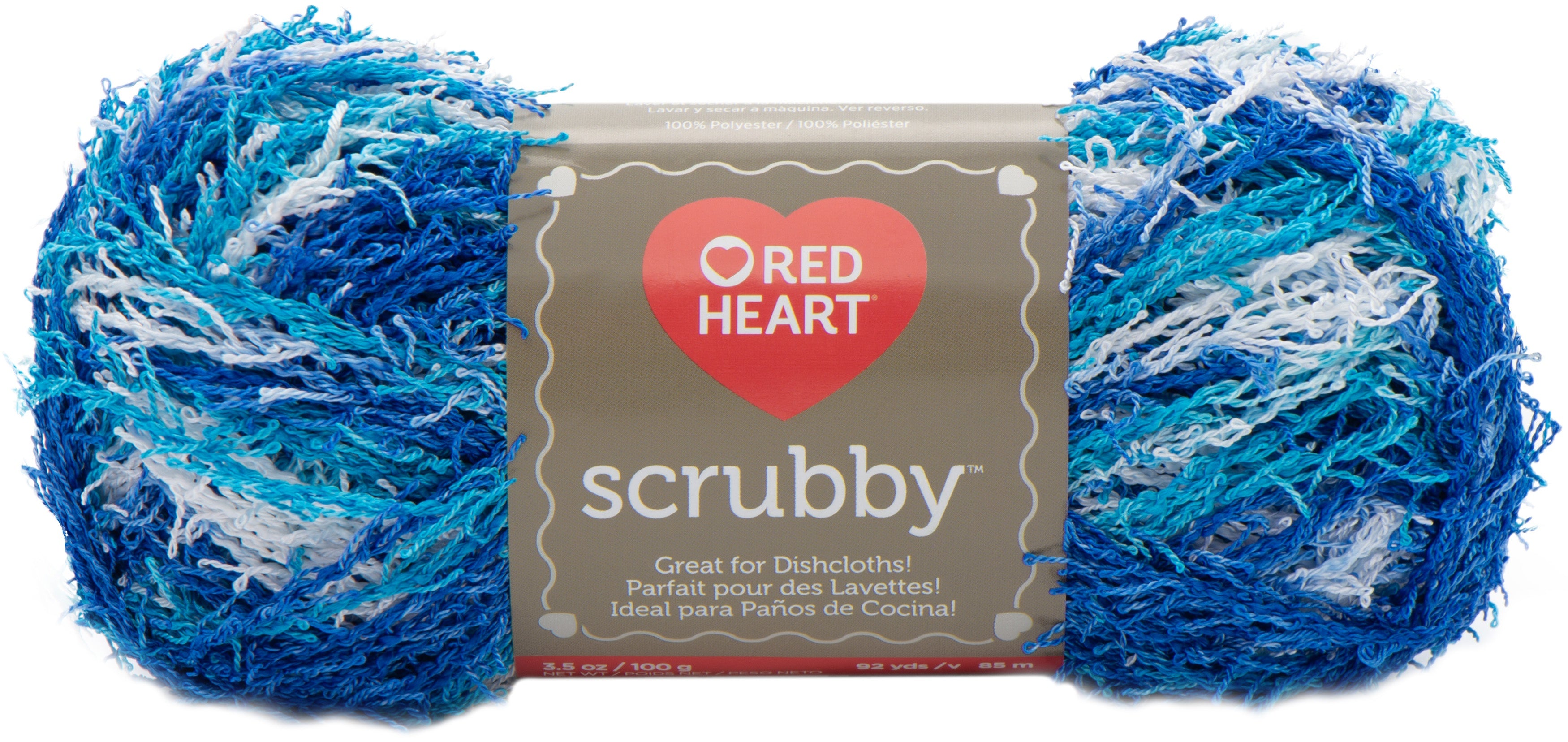 Red Heart Scrubby Yarn Waves