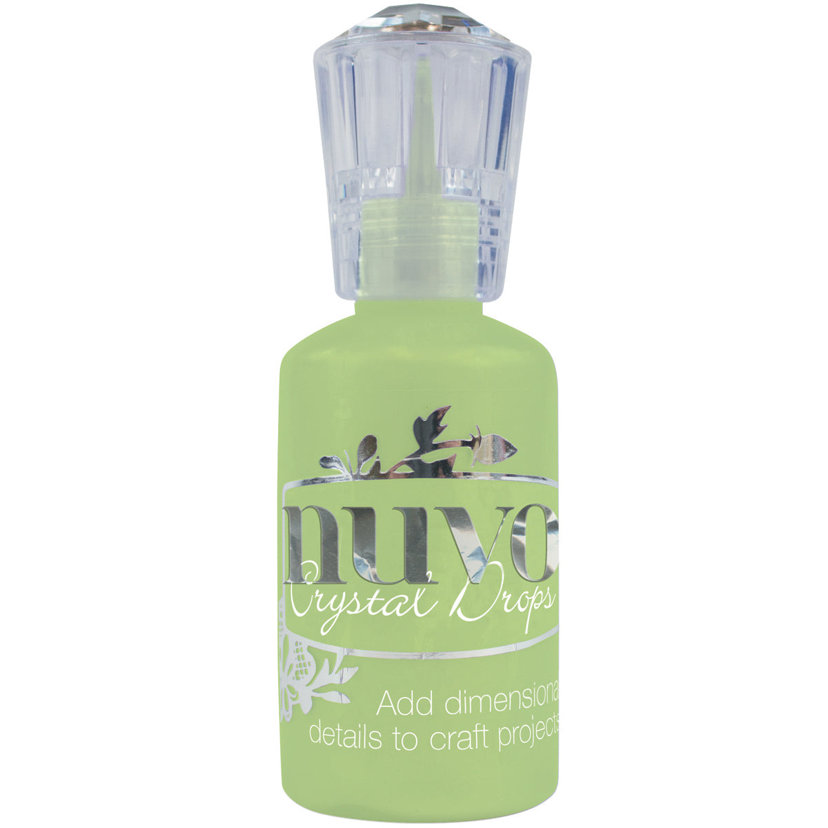 Nuvo Crystal Drops 1.1oz Gloss-Apple Green