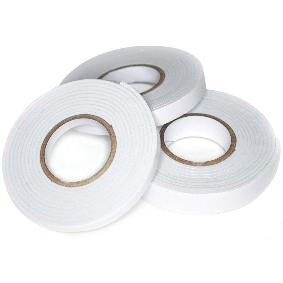 MultiCraft 3D Pop Dot Dual-Adhesive Foam Mount Tape .25",.375" & .5" 2yd Each