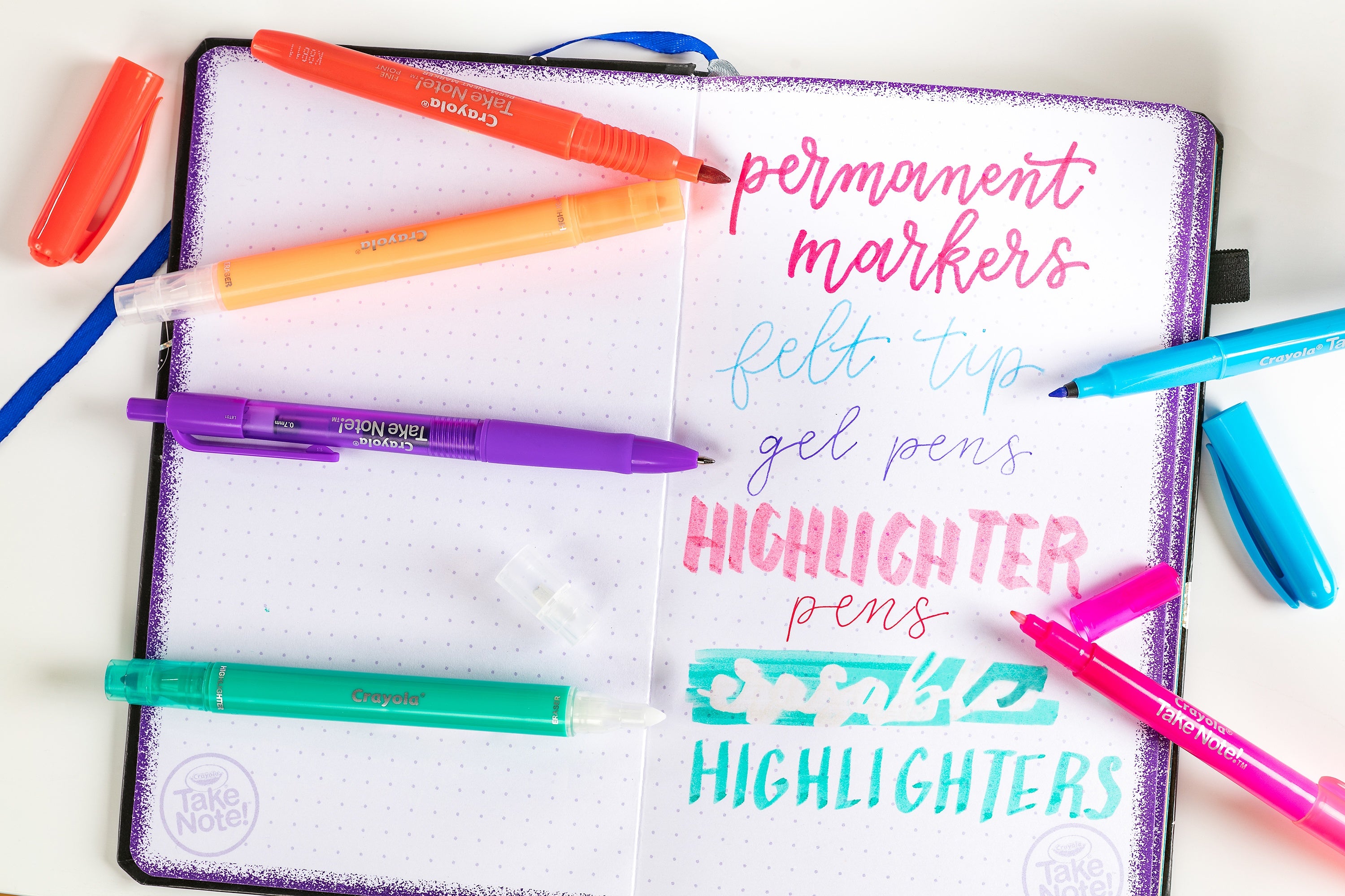 Crayola Take Note! Erasable Highlighters 6/Pkg  