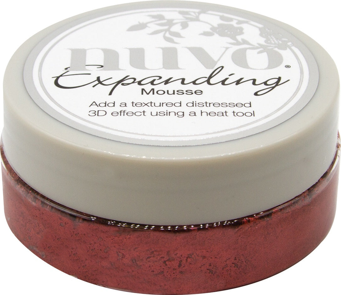 Nuvo Expanding Mousse Red Leather