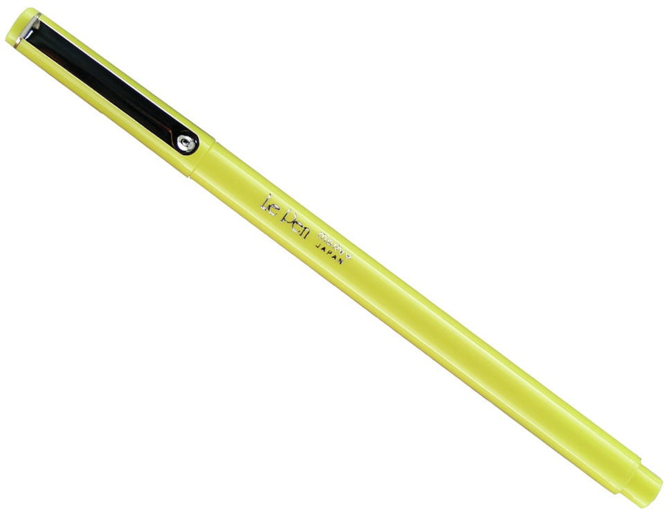 Le Pen .03mm Point Open Stock Pastel Yellow