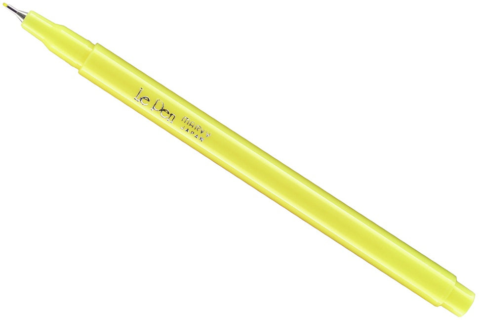 Le Pen .03mm Point Open Stock Pastel Yellow
