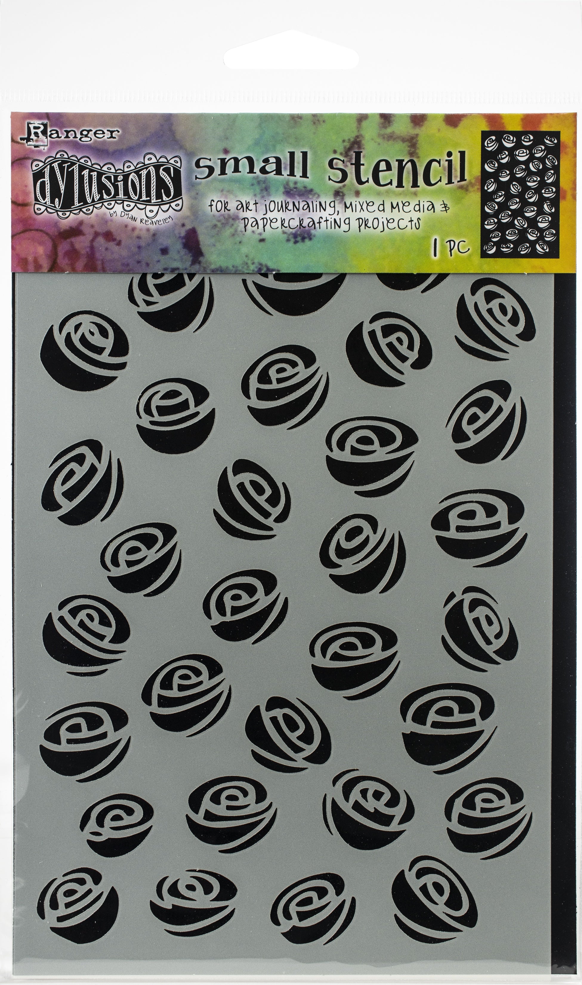 Dyan Reaveley's Dylusions Stencils 5"X8" Garden Of Roses