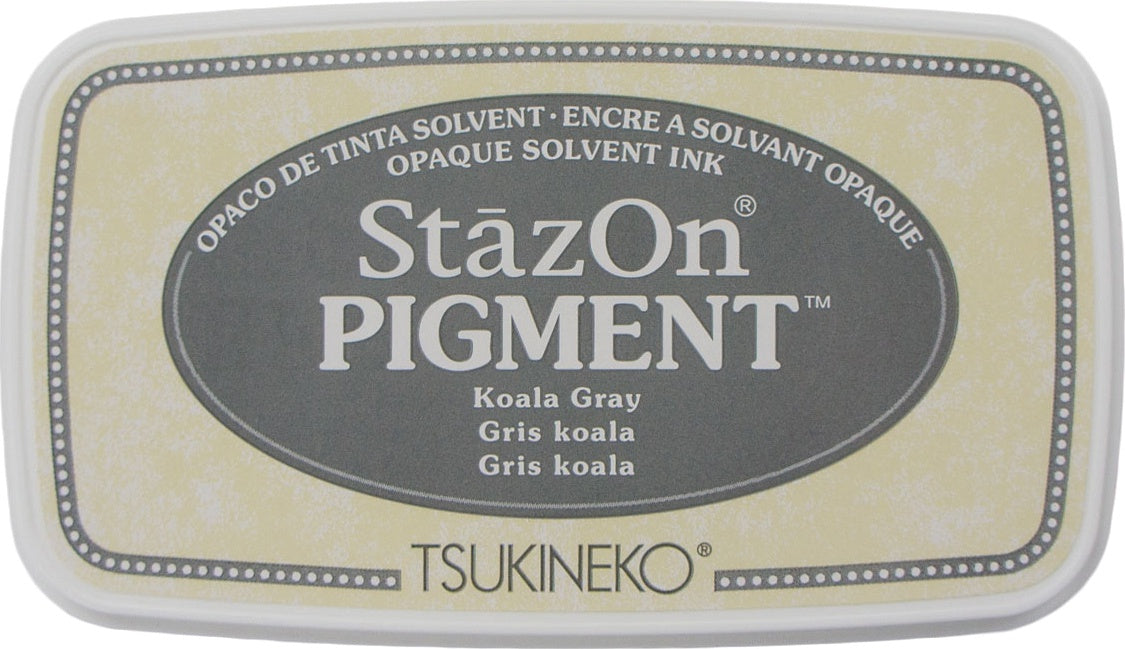 StazOn Pigment Ink Pad Koala Gray