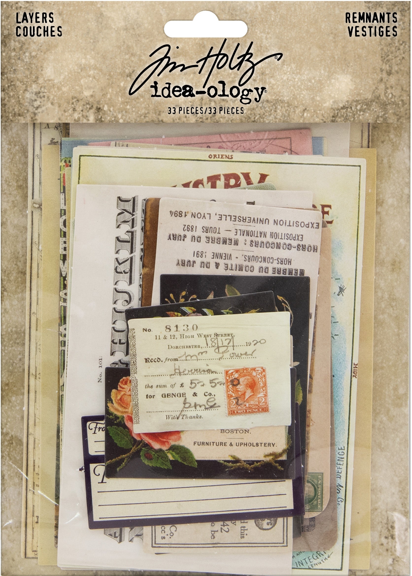 Idea-Ology Layers Remnants 33/Pkg Paper