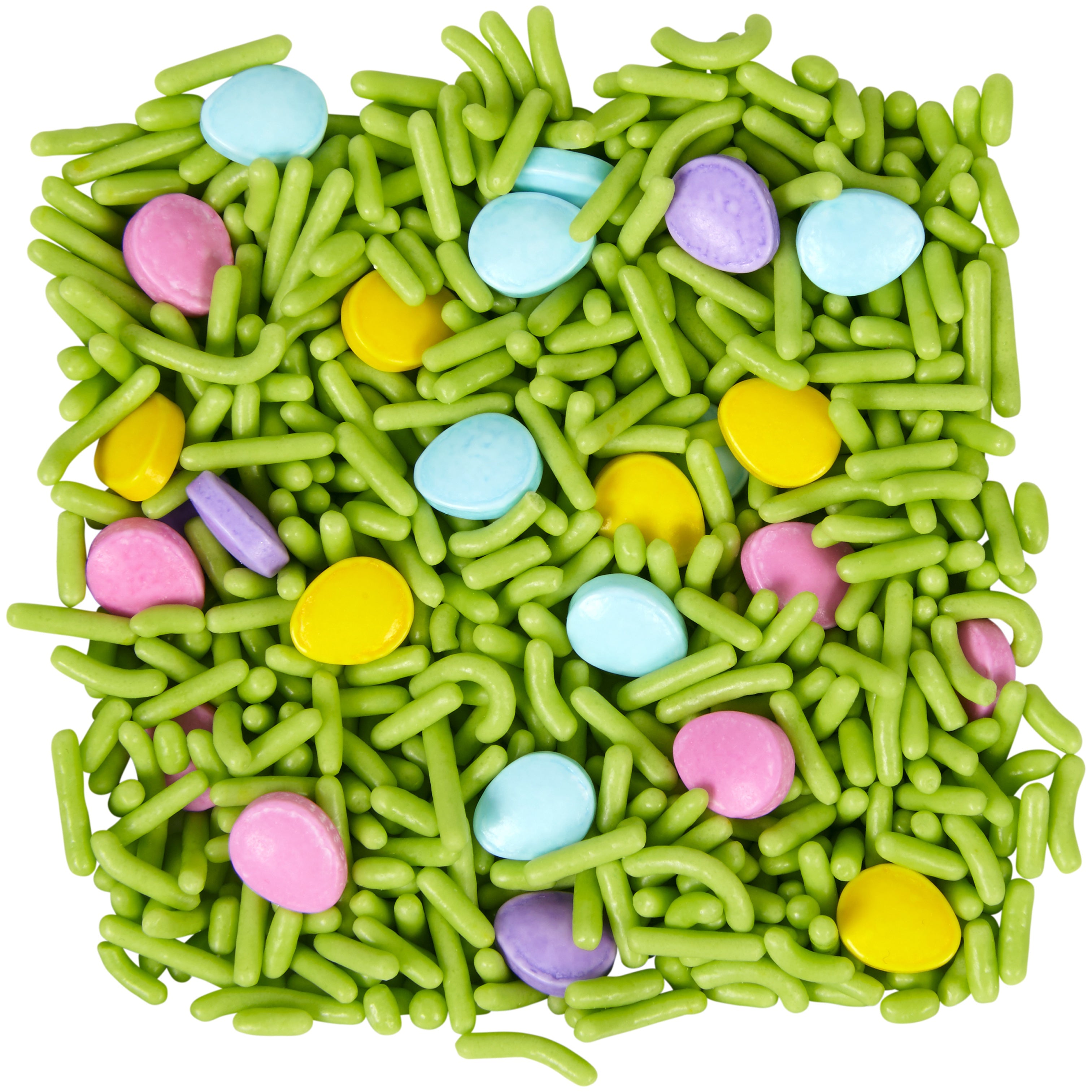 Sprinkles Mix Easter Eggs W/Grass