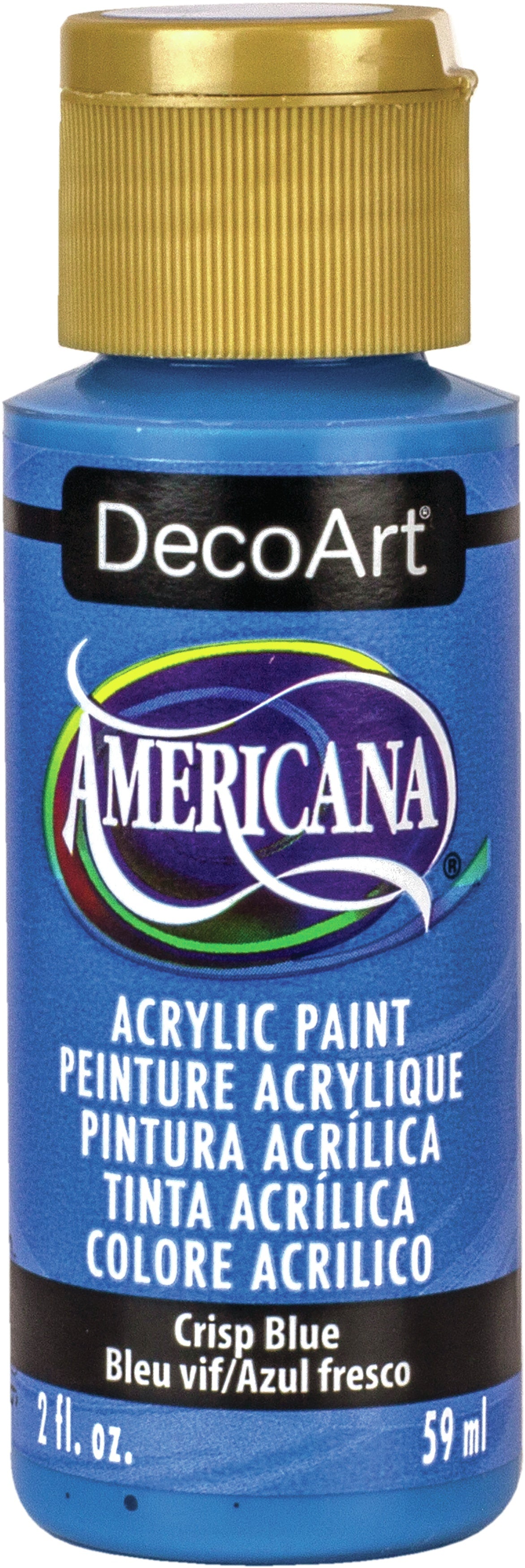 Americana Acrylic Paint 2oz Crisp Blue