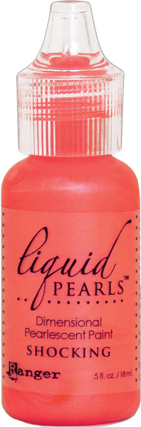 Liquid Pearls Dimensional Pearlescent Paint .5oz Shocking