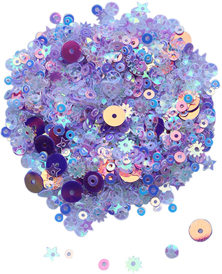 Dress My Crafts Sequins 25gms Angel Mix
