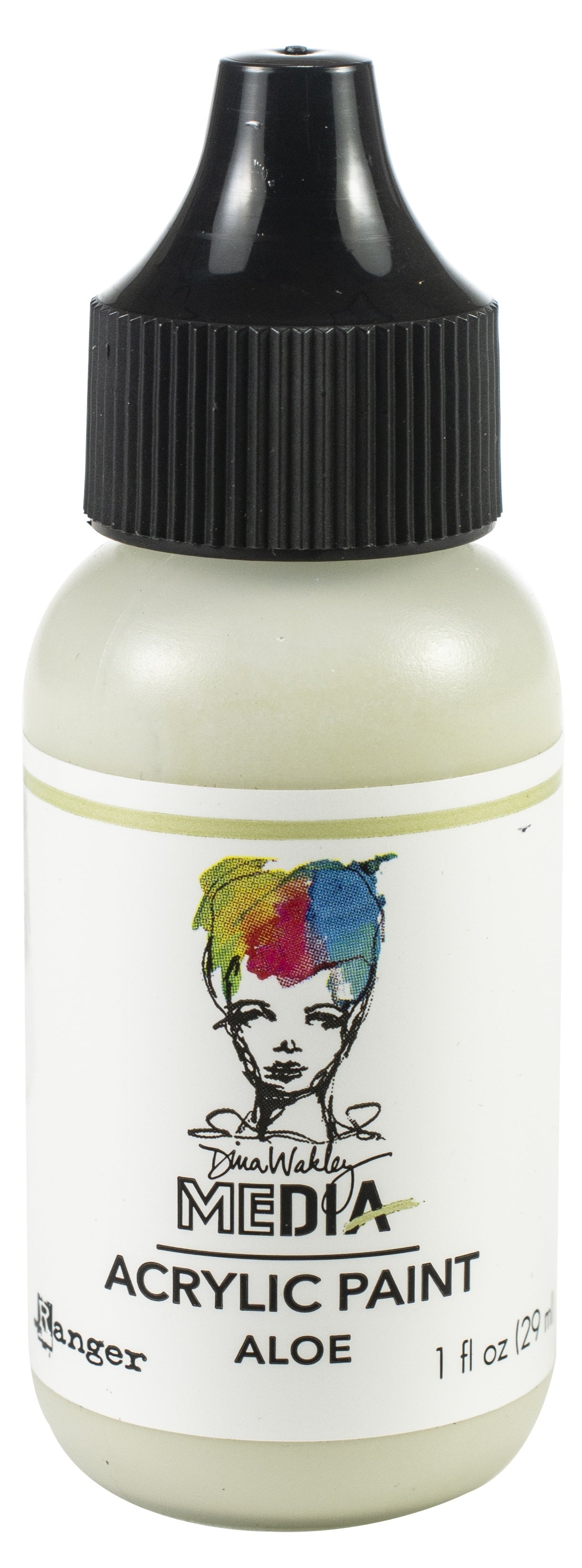 Dina Wakley Media Acrylic Paint 1oz Aloe