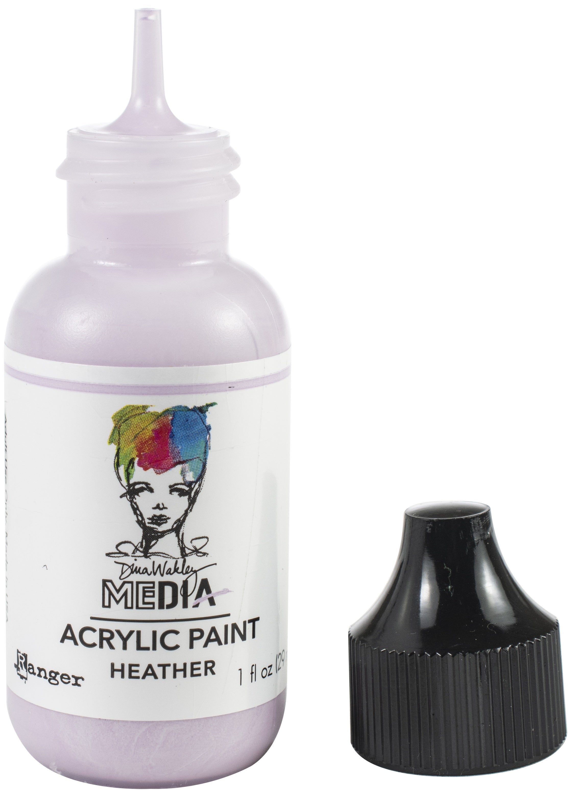 Dina Wakley Media Acrylic Paint 1oz Heather