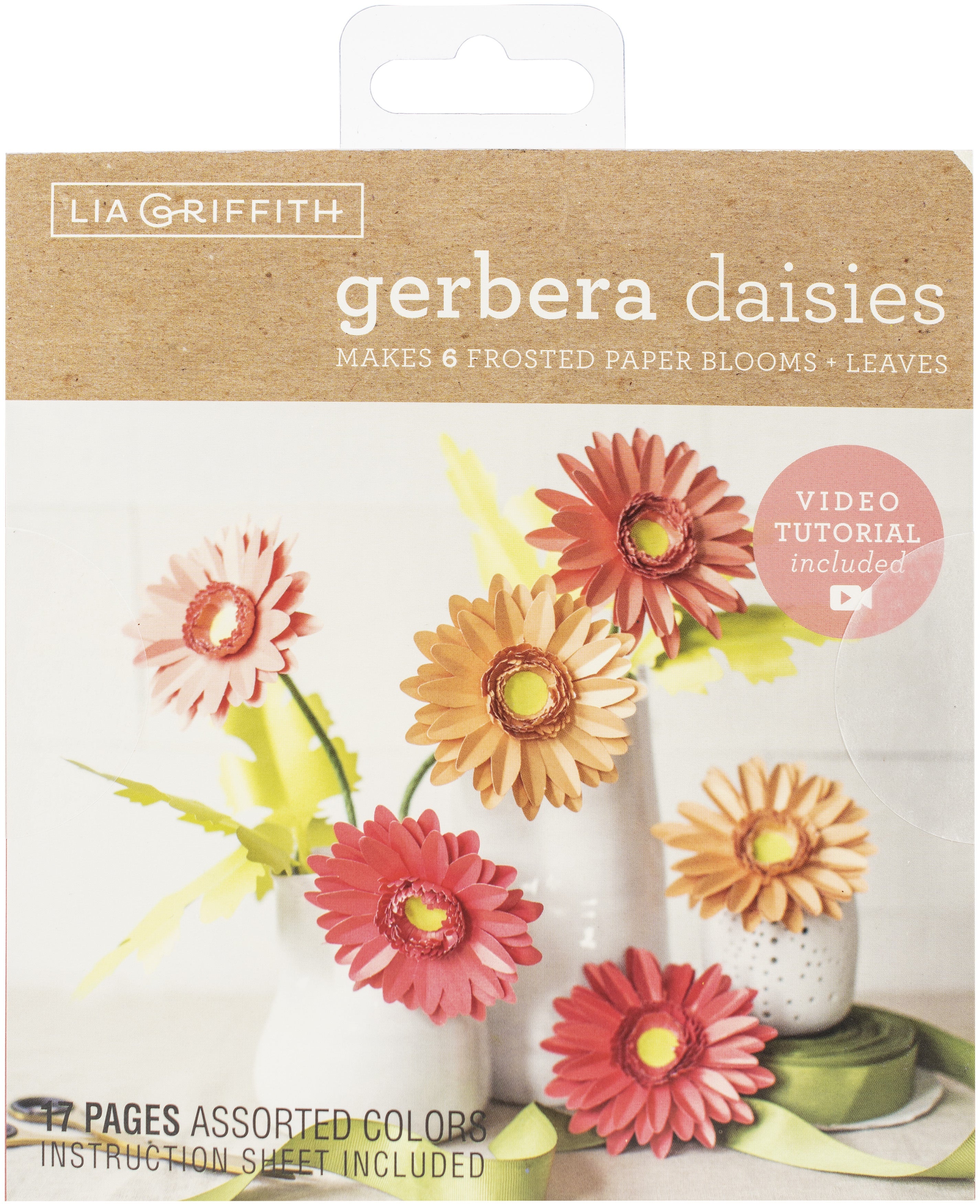 Lia Griffith Paper Stack 6"X6.5" 24/Pkg Daisy