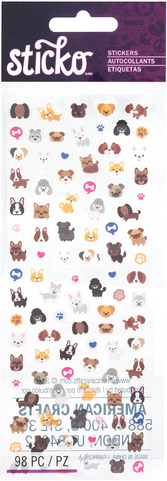 Sticko Tiny Stickers Dog