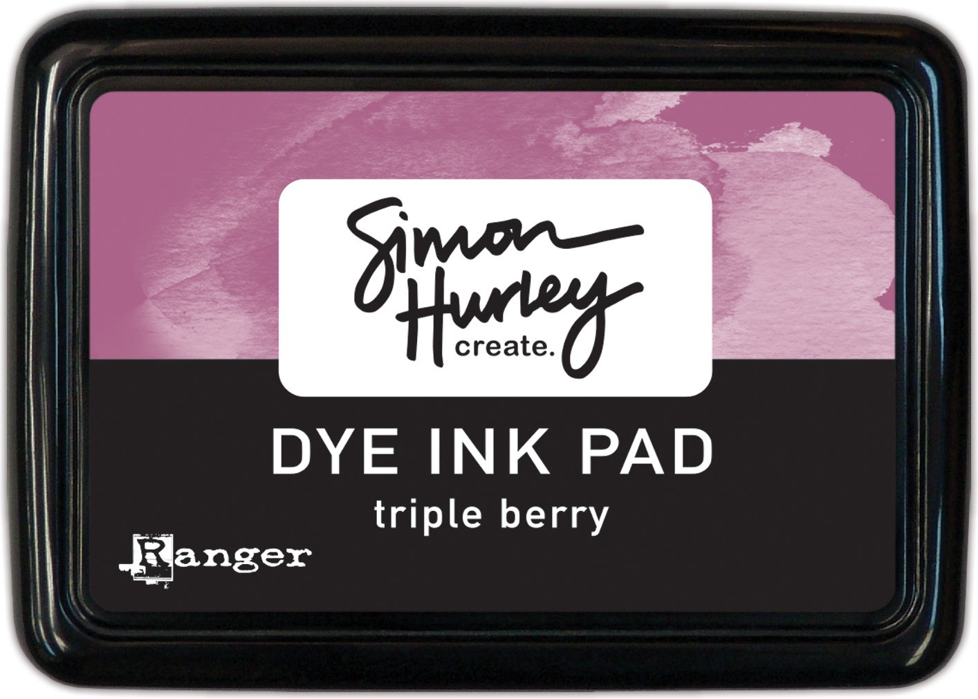 Simon Hurley create. Dye Ink Pad Triple Berry