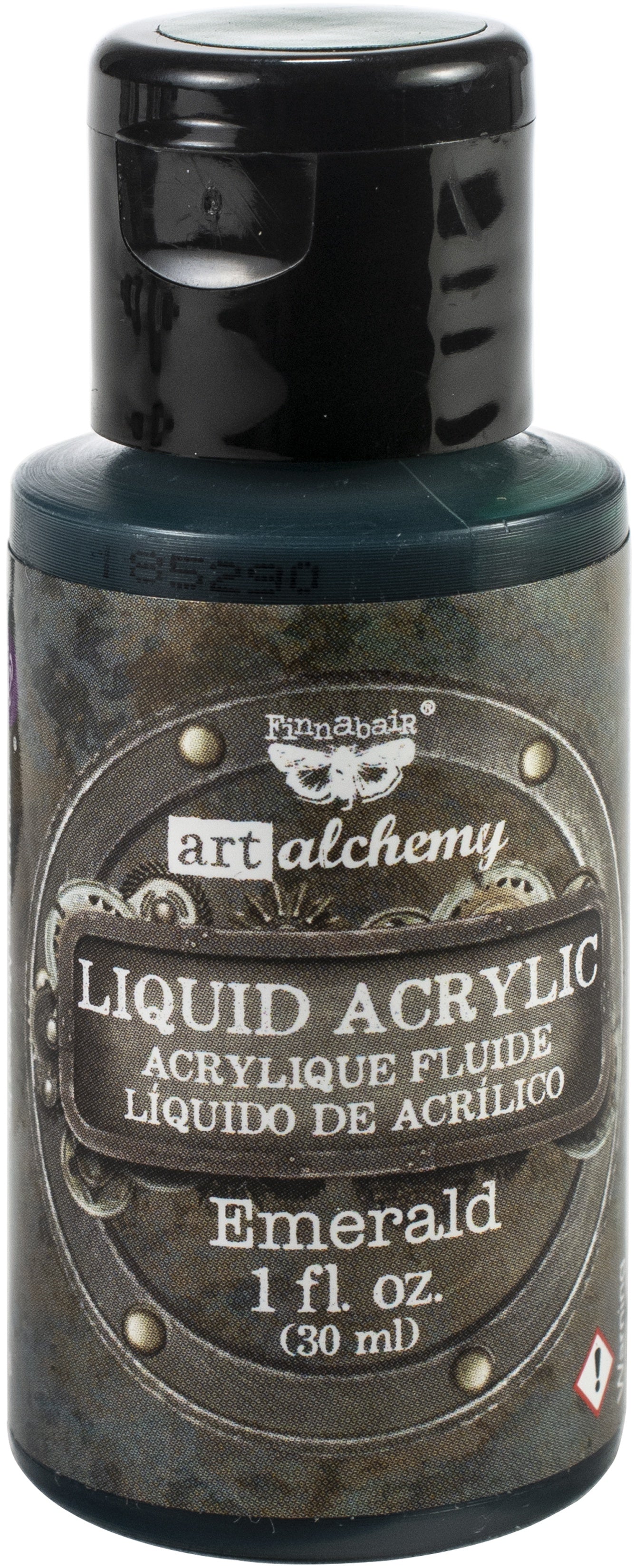Finnabair Art Alchemy Liquid Acrylic Paint 1 Fluid Ounce Emerald