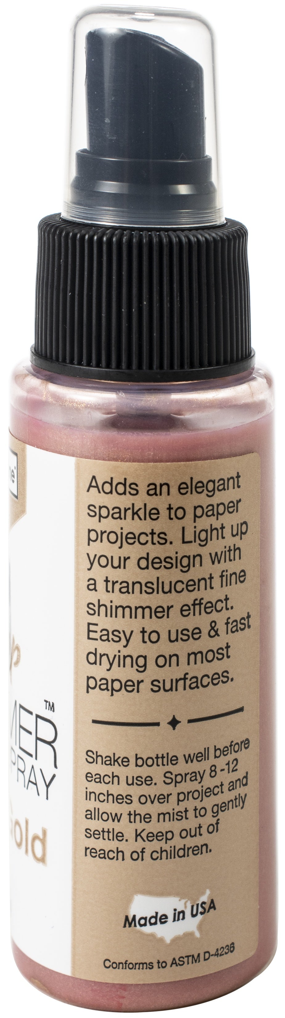Pssst! Sheer Shimmer Spray 2oz Rose Gold
