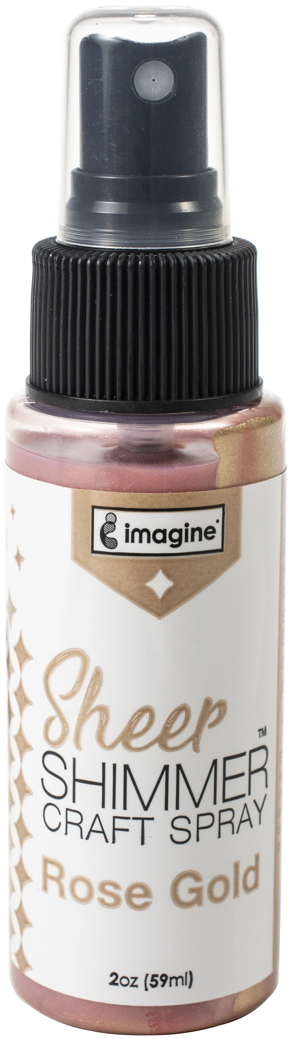 Pssst! Sheer Shimmer Spray 2oz Rose Gold