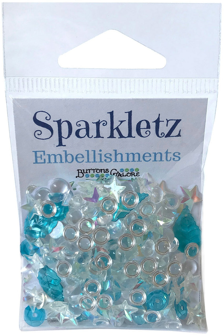 Sparkletz Embellishment Pack 10g Salt Water