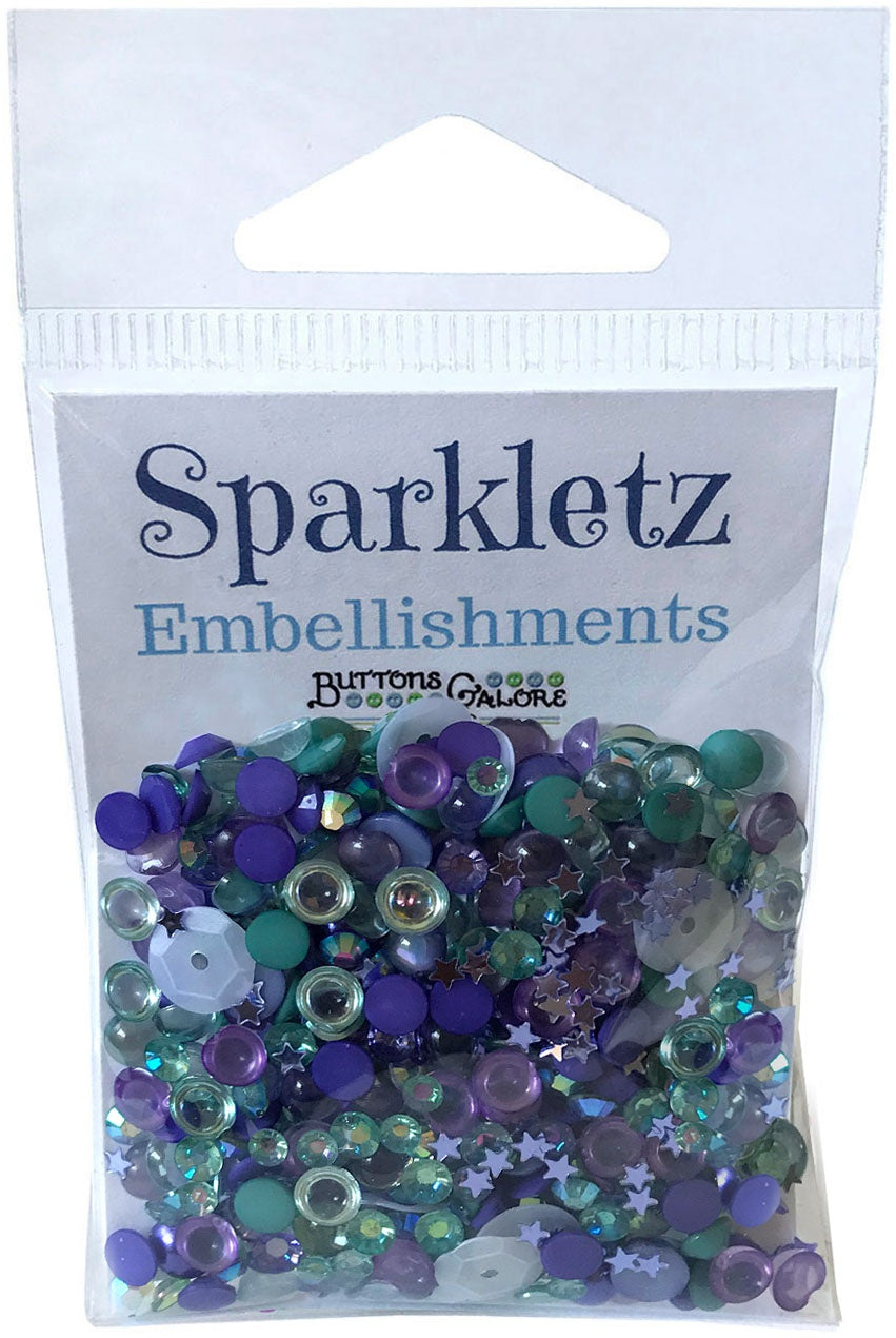Sparkletz Embellishment Pack 10g Sailors Sky