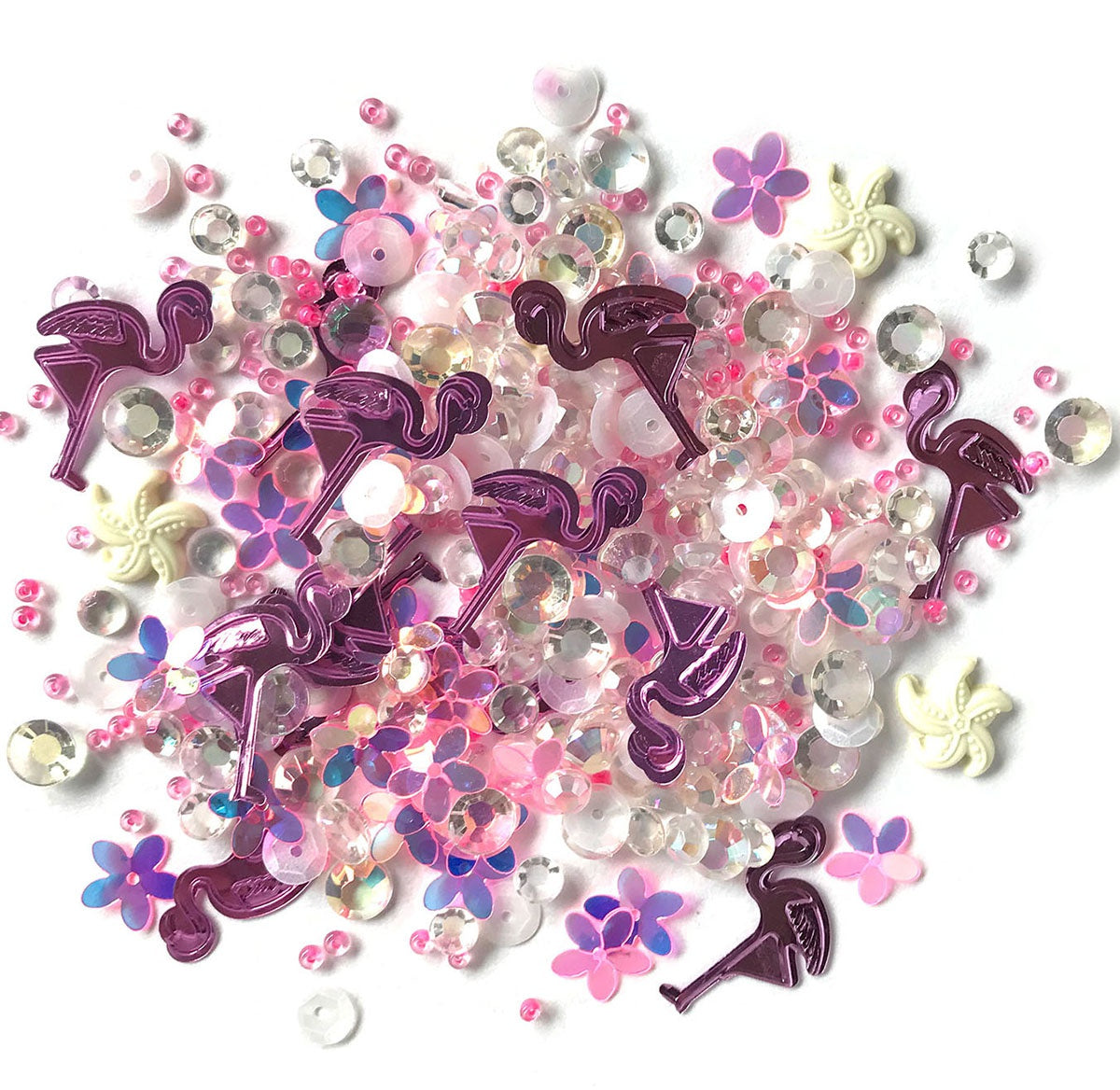 Sparkletz Embellishment Pack 10g Pink Flamingo